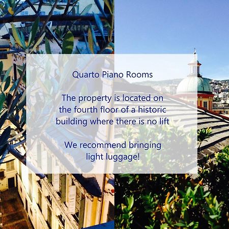 Quarto Piano Rooms Génova Exterior foto