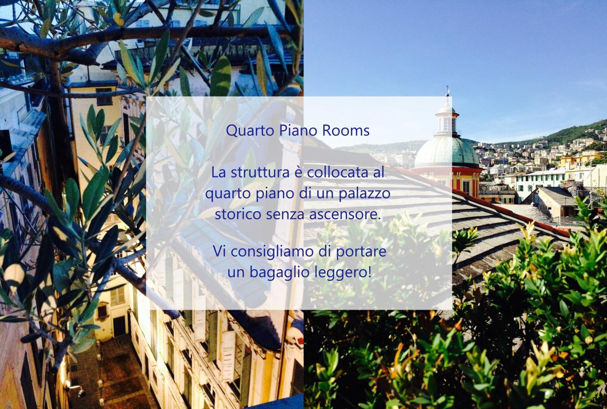 Quarto Piano Rooms Génova Exterior foto